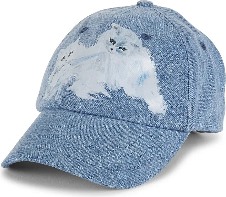 Carliy Denim Baseball Cap