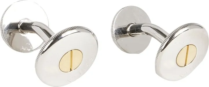 Cufflinks And Tie Clips Silver
