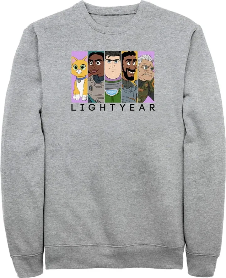 Men's Lightyear Group Panels Sweatshirt - Athletic Heather - Large