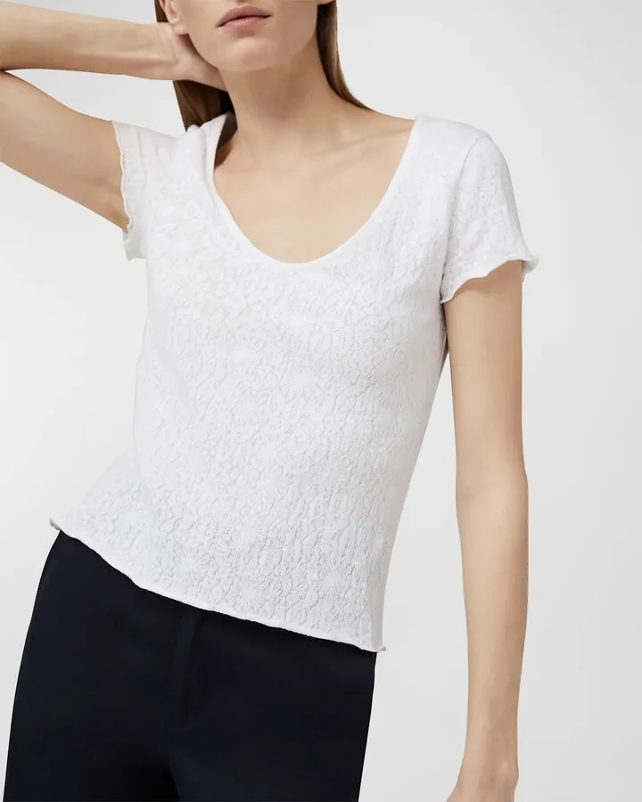 Gemma Floral Short-Sleeve Tee