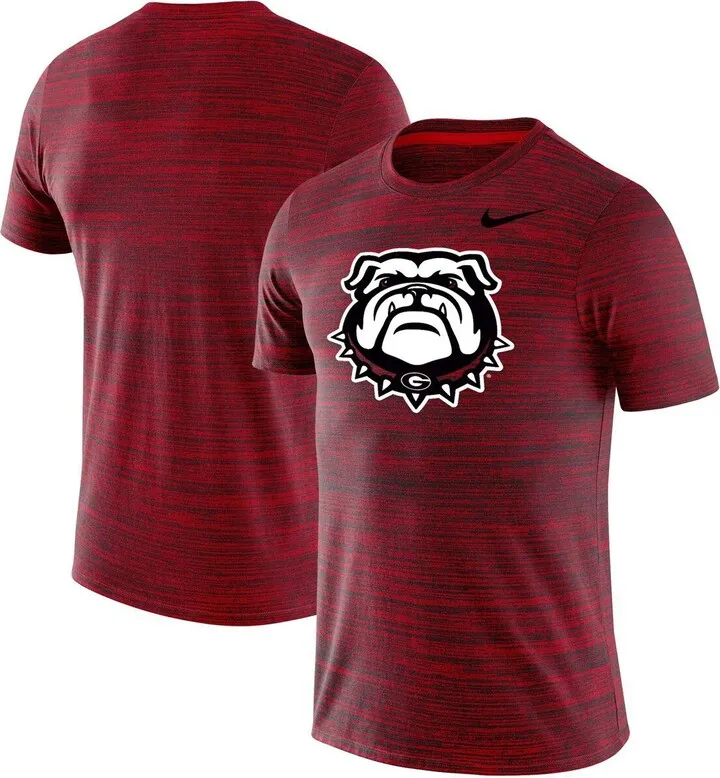 Men's Nike Red Georgia Bulldogs Big and Tall Logo Velocity Performance T-shirt