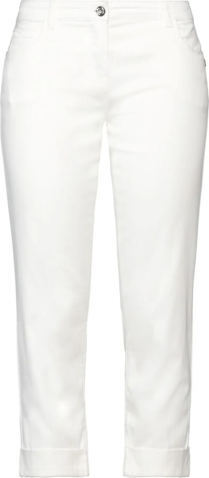 Cropped Pants White