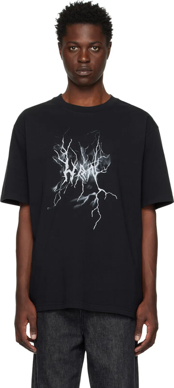 Han Kjobenhavn Black Artwork T-Shirt