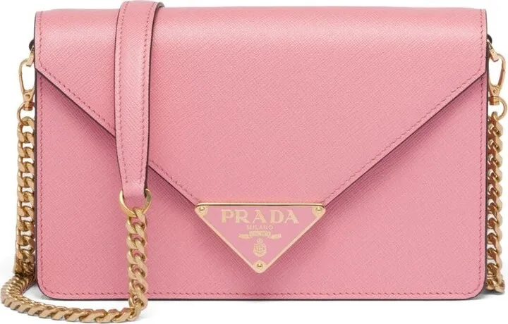 Logo-Plaque Shoulder Bag