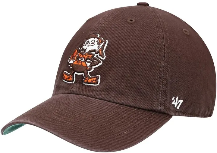 Men's Brown Cleveland Browns Legacy Franchise Fitted Hat