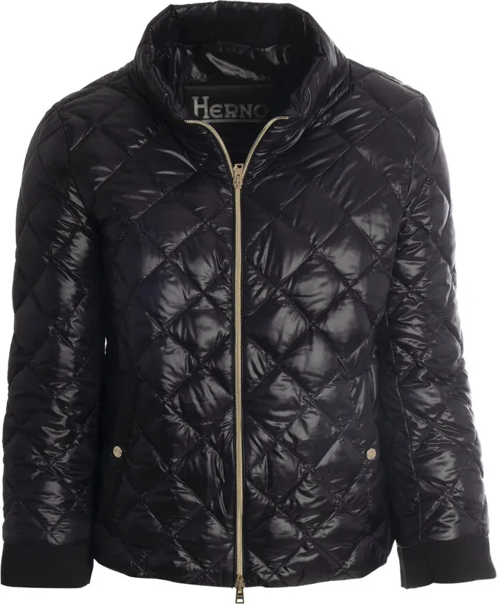 Diamond-quilted Nylon Ultralight Bomber