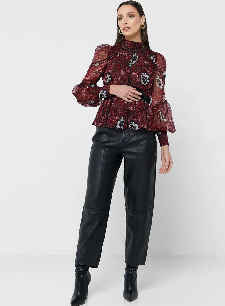 Pocket Detail Pants