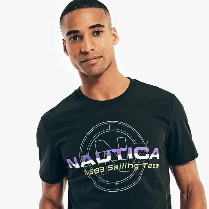 Competition Sustainably Crafted Sailing Team Graphic T-Shirt