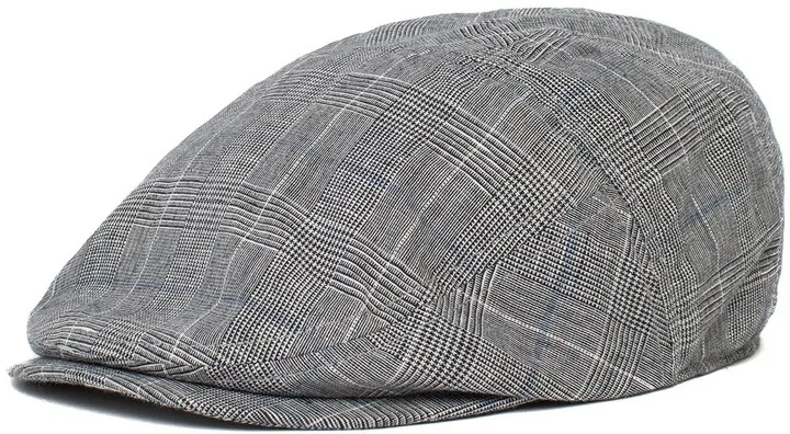 Glen Plaid Driving Cap