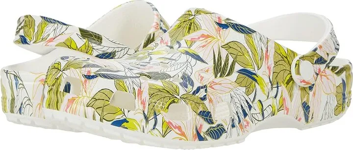 Crocs Classic Vera Bradley Clog (White) Shoes