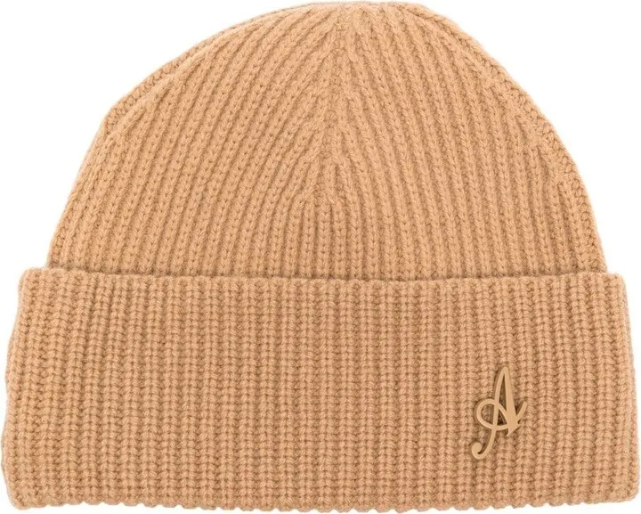 Signature ribbed-knit beanie