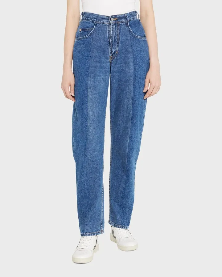High-Rise Boyfriend Jeans