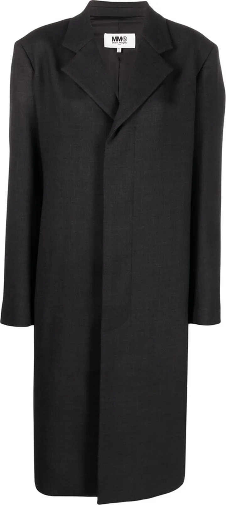 Single-Breasted Tailored Coat