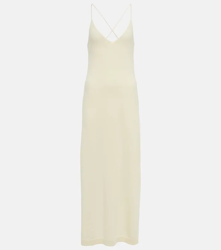 Cashmere midi dress