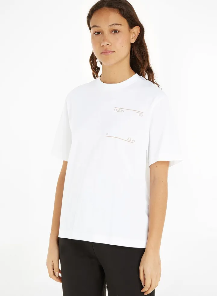 Round Neck Graphic T-Shirt