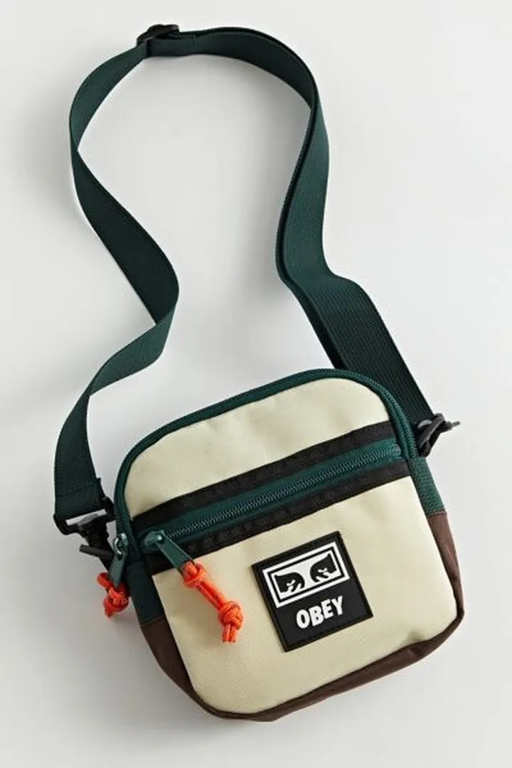 OBEY Conditions Traveler Crossbody Zip Pouch