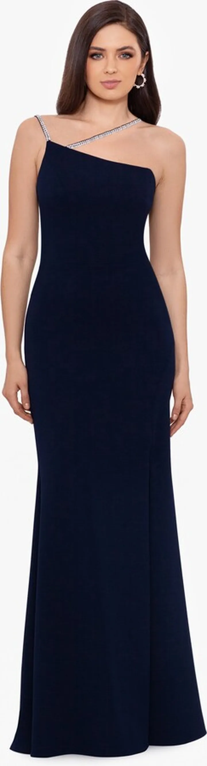 Long Scuba Asymmetrical Bling