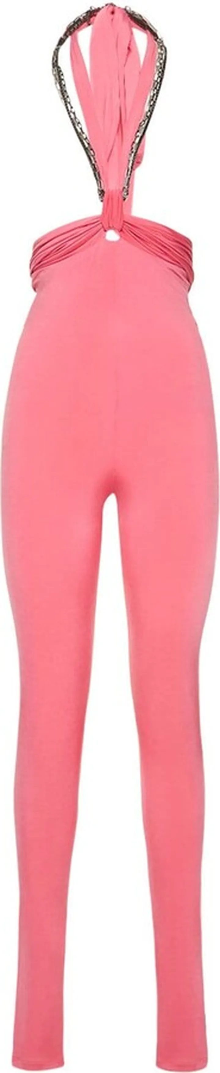 Ruby jersey halterneck skinny pants