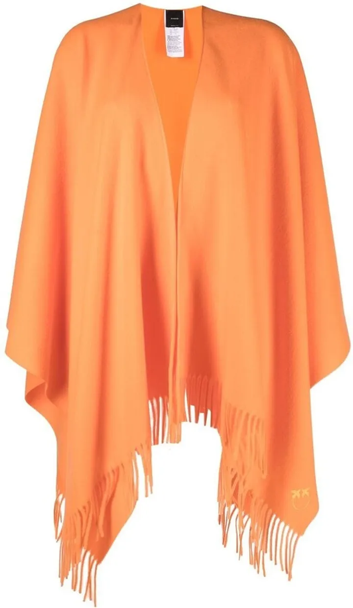 Woven Fringed Cape