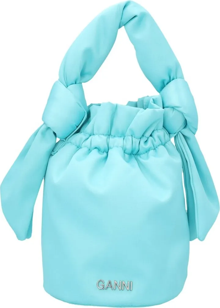 Ganni Occasion Knot Detailed Handbag