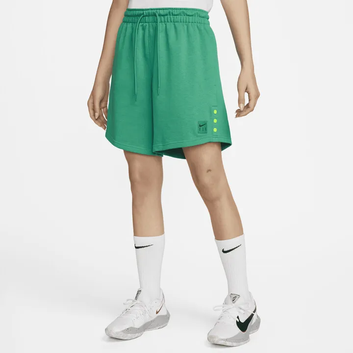 Nike Women's Dri-FIT Swoosh Fly Basketball Shorts in Green