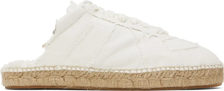 Maison Margiela White Replica Espadrilles