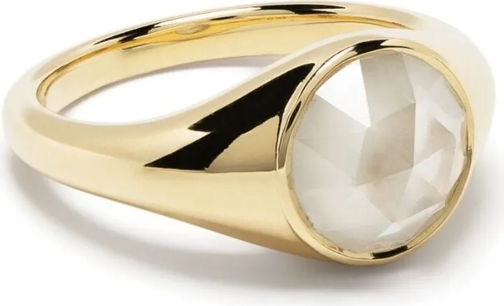 18kt Yellow Gold Diamond Engagement Ring