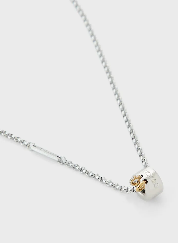Ring Pierced Necklace