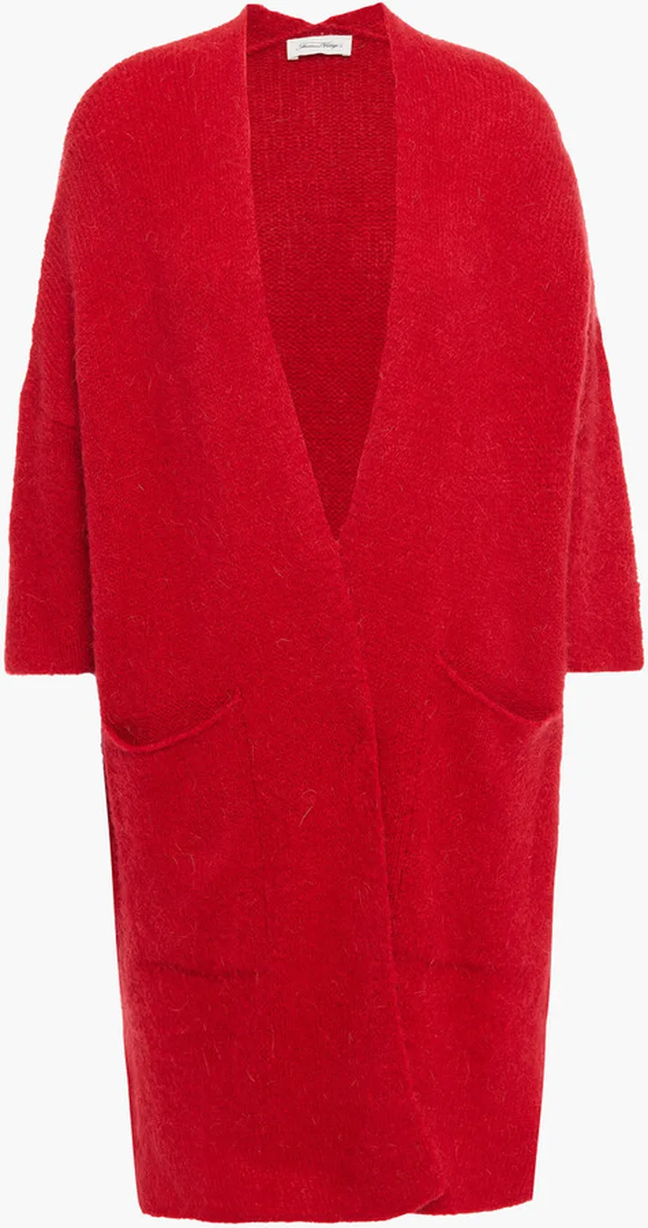Vacaville brushed knitted cardigan