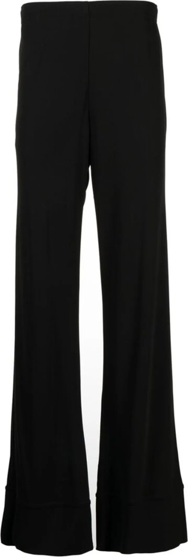 Flared Slip-On Trousers