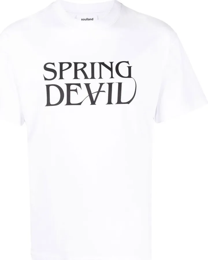 Spring Devil cotton T-shirt