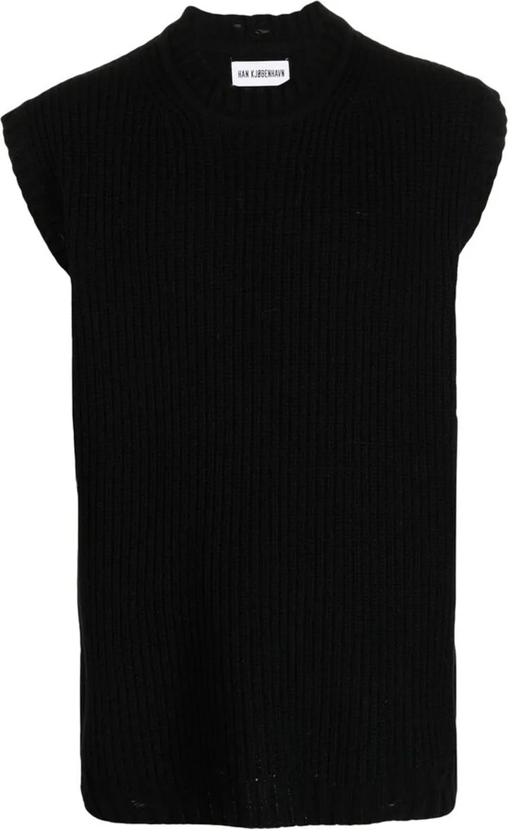 Wool-Blend Sweater Vest