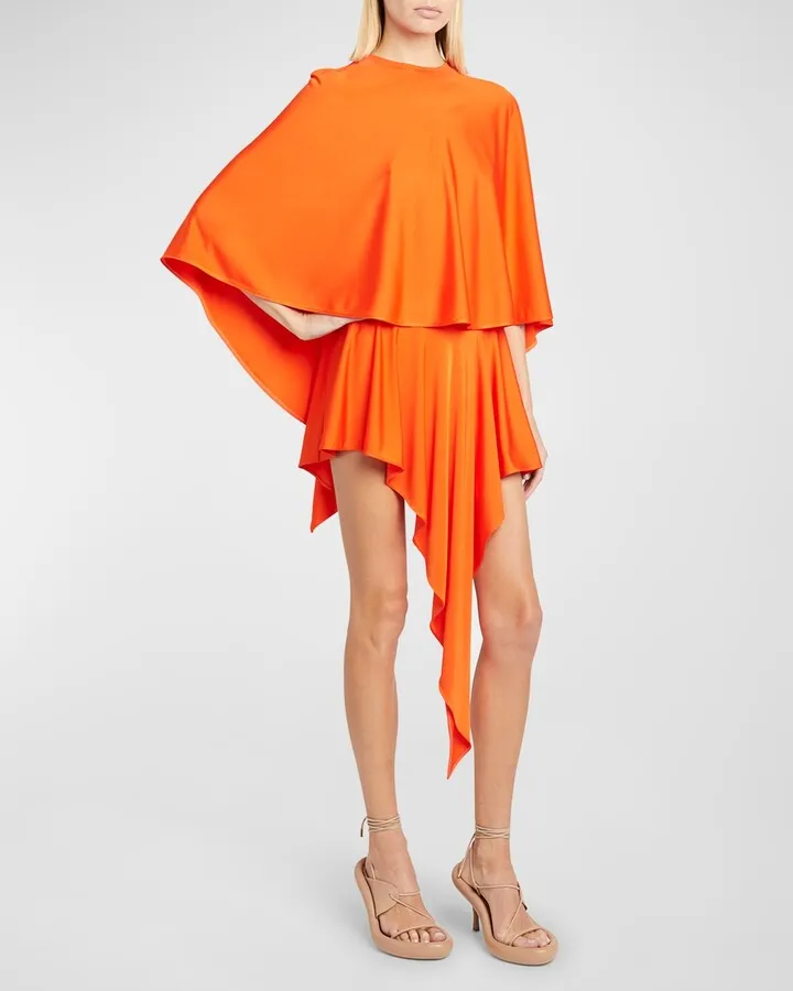 Fluid Tee Draped Top