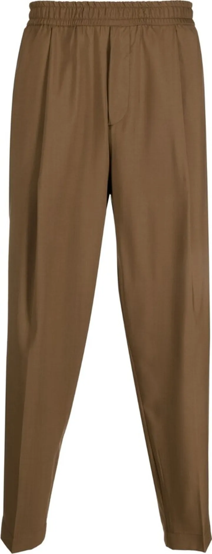 Cropped Tapered Trousers