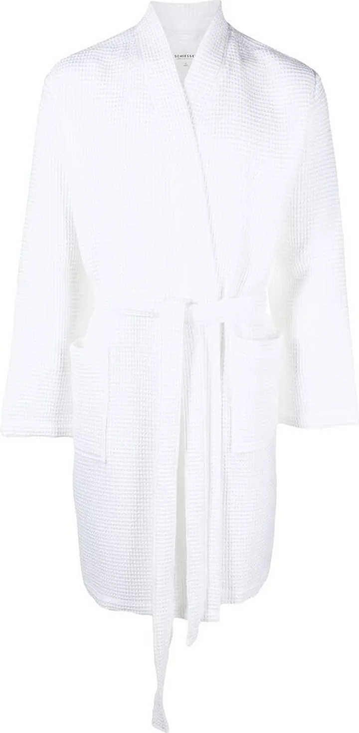 Waffle Piqué Bath Robe