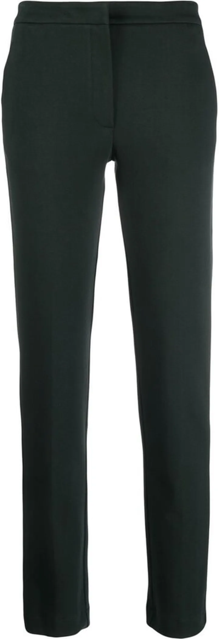 Stretch-Cotton Straight-Leg Trousers