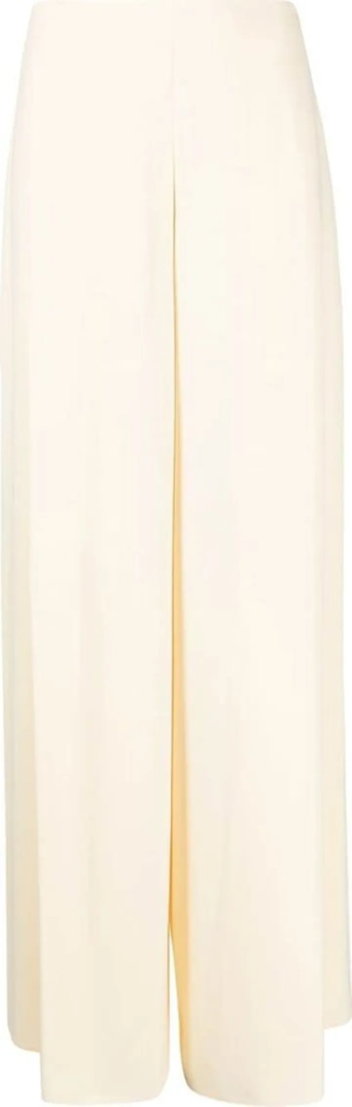 Side-Slit Straight Trousers