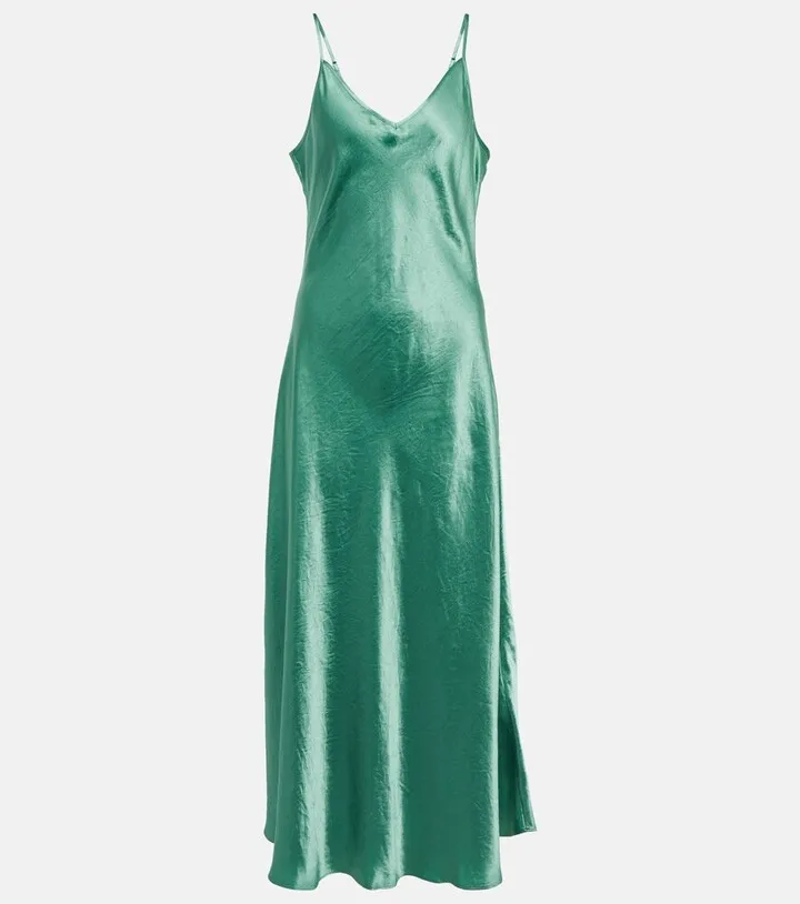 Onida satin slip dress