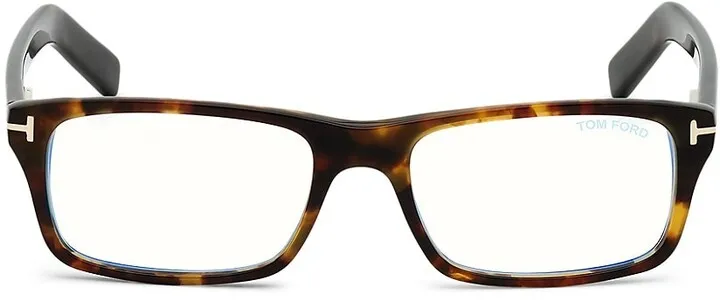 55MM Square Blue Block Optical Glasses
