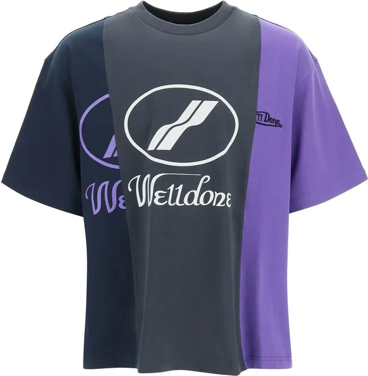 3 Panel T-shirt With Reflective Logo