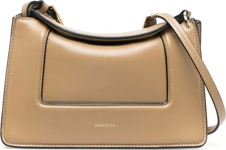 Folded Top Shoulder Bag