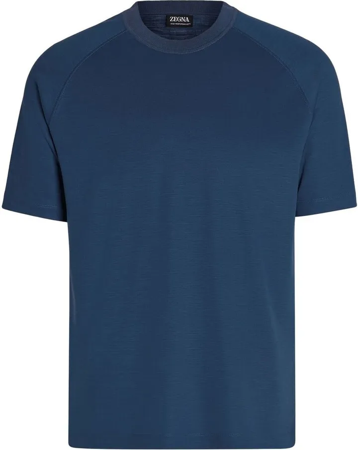 raglan-sleeved jersey T-shirt