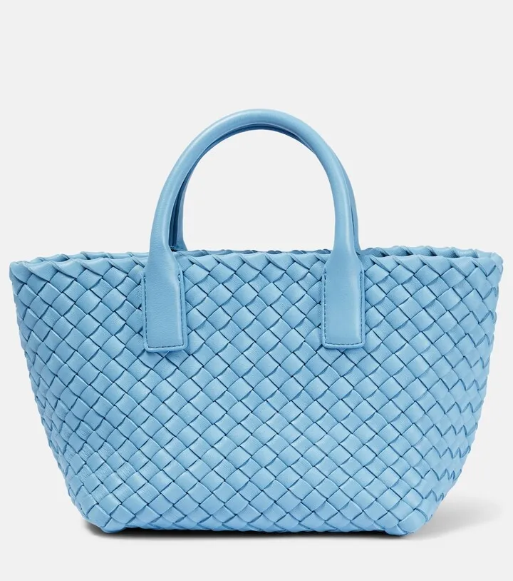 Cabat Mini leather tote bag