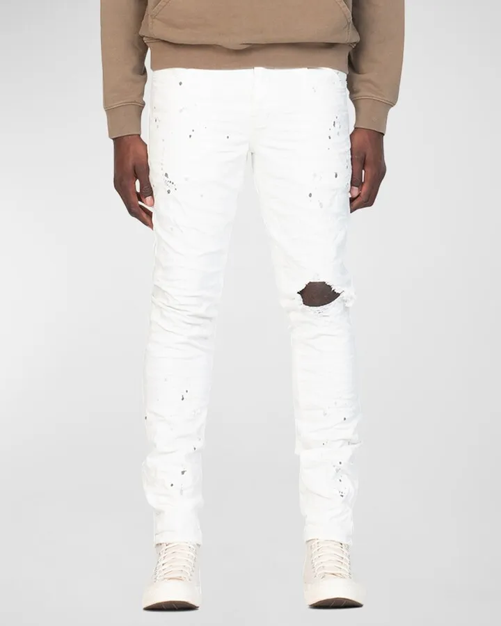 Men's Paint Blowout Skinny Jeans