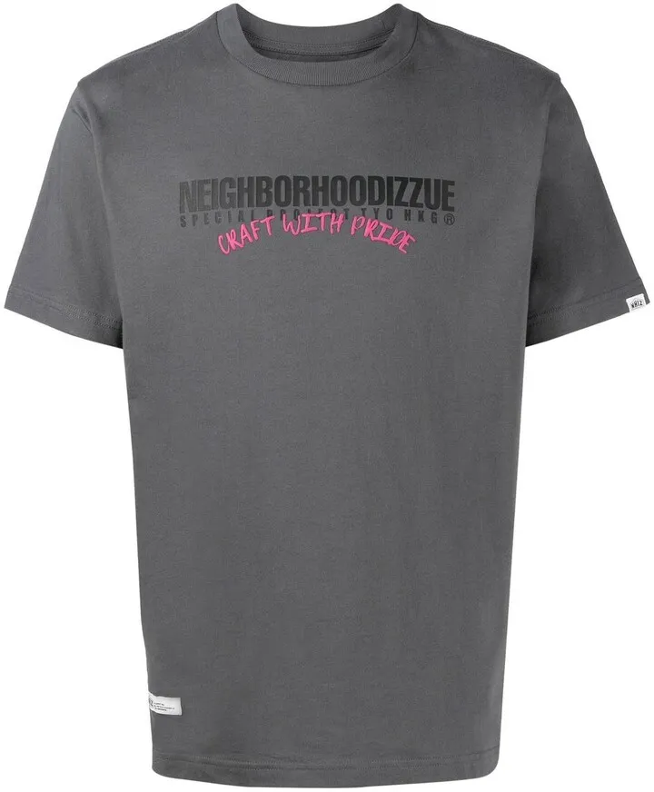 logo-print T-shirt