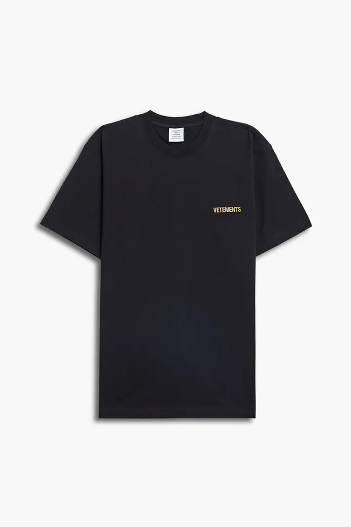 Printed cotton-jersey T-shirt