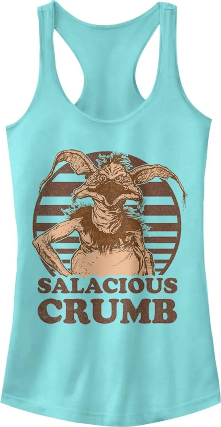 Junior's Star Wars Salacious Crumb Racerback Tank Top - Cancun - Medium