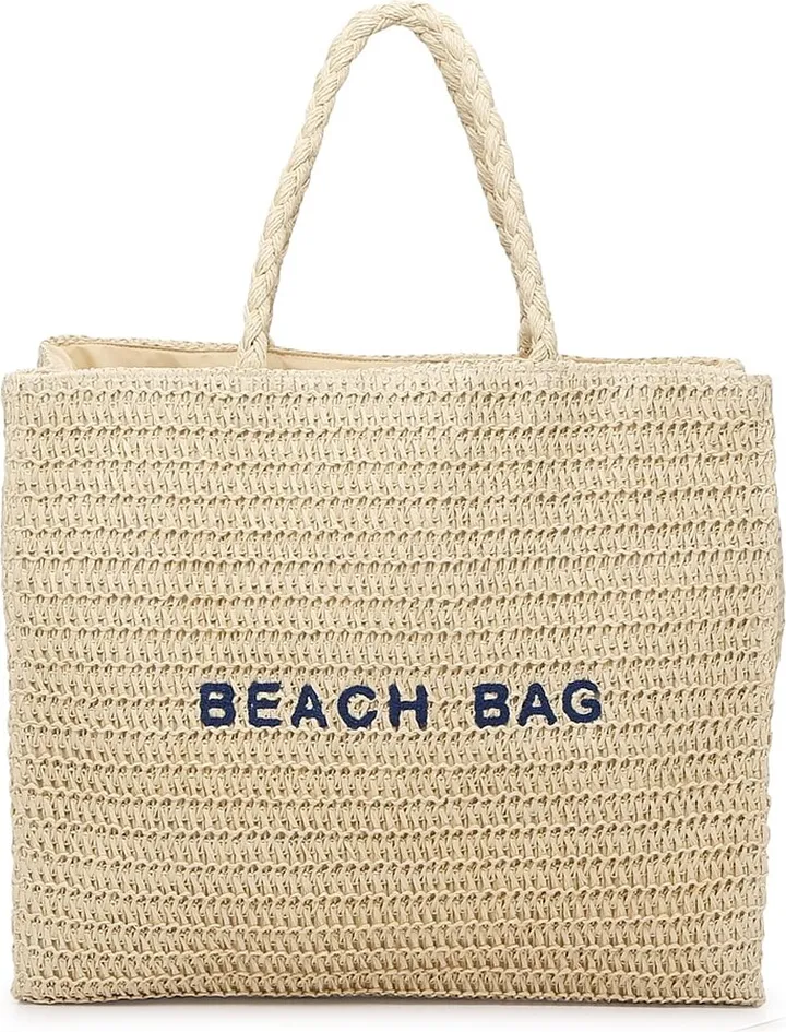 Kelly & Katie Straw Tote