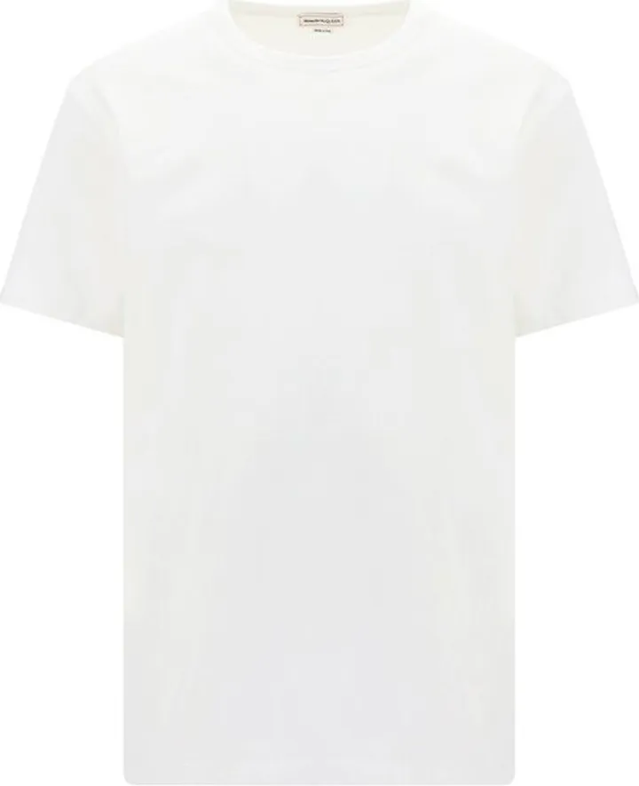 Alexander McQueen Logo Print Crewneck T-shirt
