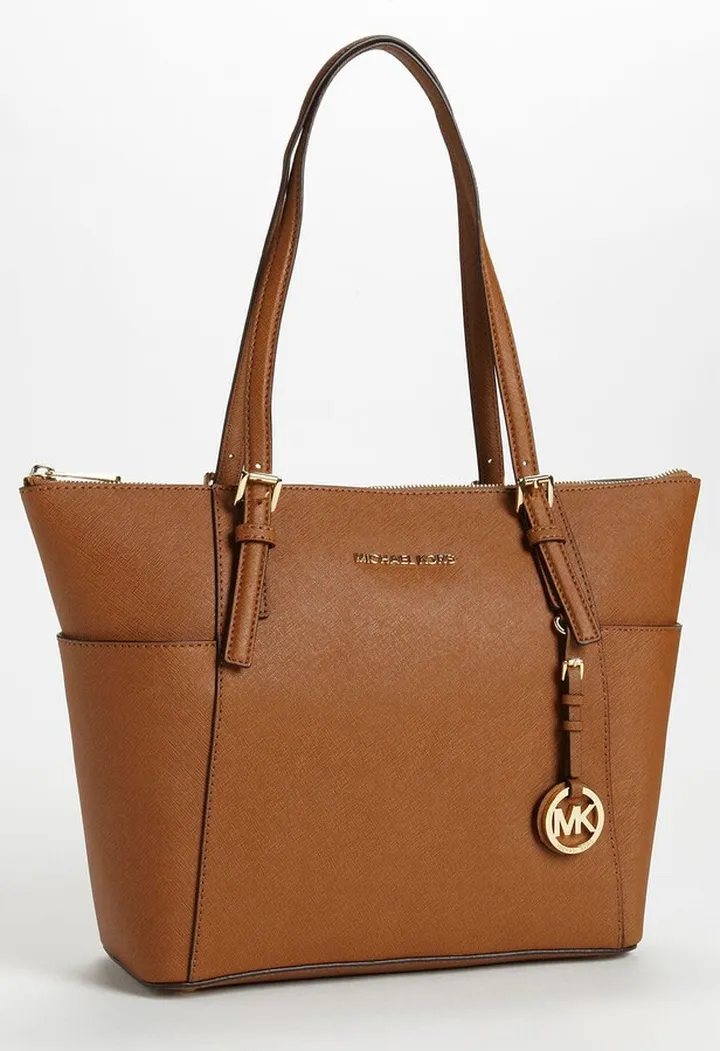 'Jet Set' Leather Tote